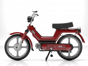 Si Piaggio 50 1983 3D Model