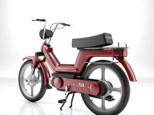 Si Piaggio 50 1983 3D Model