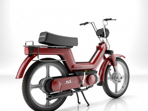 Si Piaggio 50 1983 Modèle 3D