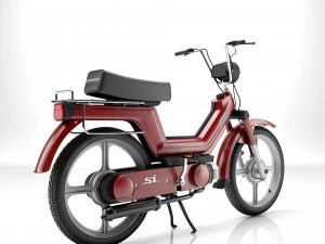 Si Piaggio 50 1983 3D Model