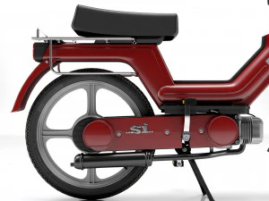 Si Piaggio 50 1983 3D Model
