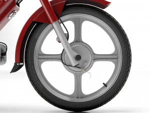 Si Piaggio 50 1983 3D Model