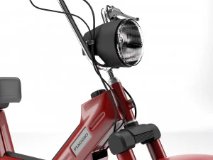 Si Piaggio 50 1983 3D Model