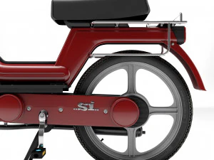 Si Piaggio 50 1983 3D Model