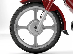 Si Piaggio 50 1983 3D Model