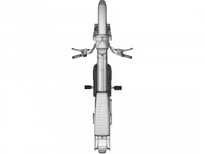 Si Piaggio 50 1983 3D Model