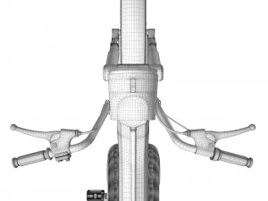 Si Piaggio 50 1983 3D Model