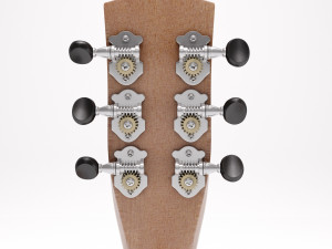 Gretsch G9221 Bobtail Steel Modelo 3D