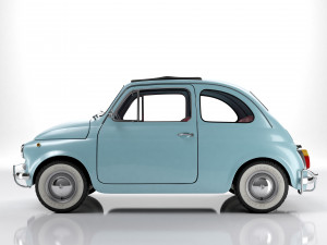 Fiat 500 1965 Model 3D