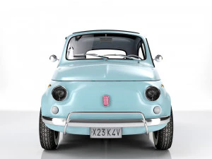 Fiat 500 1965 3D Model