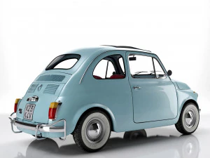 Fiat 500 1965 3D Model