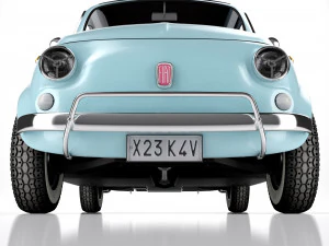 Fiat 500 1965 3D Model
