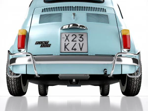 Fiat 500 1965 3D Model