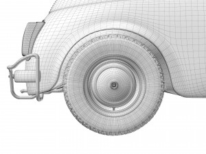 Fiat 500 1965 Model 3D