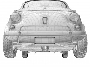 Fiat 500 1965 Model 3D