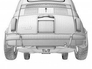 Fiat 500 1965 Model 3D