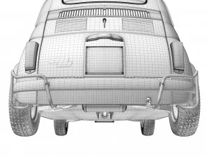 Fiat 500 1965 3D Model