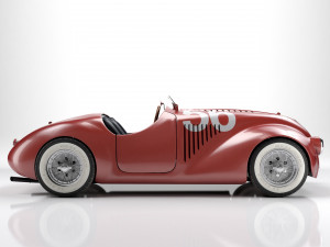 Ferrari 125 S 1947 3Dモデル