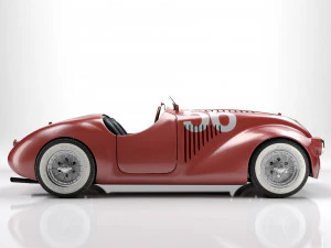 Ferrari 125 S 1947 3D Model