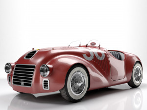 Ferrari 125 S 1947 3Dモデル