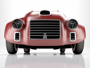 Ferrari 125 S 1947 3Dモデル