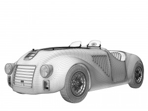 Ferrari 125 S 1947 3Dモデル