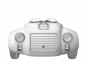 Ferrari 125 S 1947 3Dモデル