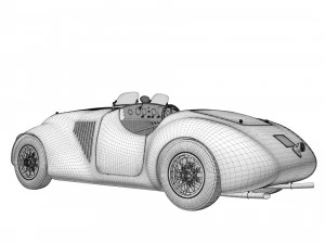 Ferrari 125 S 1947 3D Model
