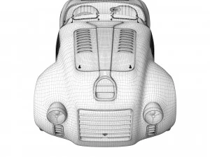 Ferrari 125 S 1947 3D Model