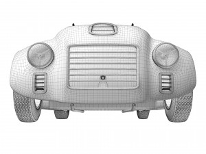 Ferrari 125 S 1947 3Dモデル