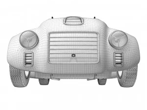 Ferrari 125 S 1947 3D Model