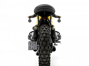 Cafe Racer R80 Motorcycle 3D Model