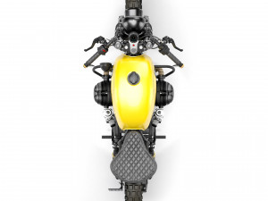 Cafe Racer R80 Motorcycle 3Dモデル