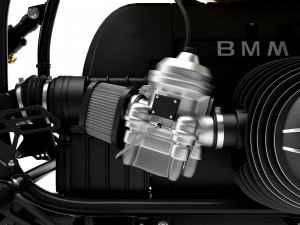Cafe Racer R80 Motorcycle 3Dモデル