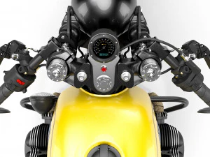 Cafe Racer R80 Motorcycle 3D Model