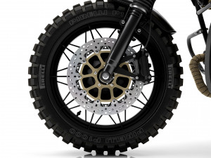 Cafe Racer R80 Motorcycle 3Dモデル