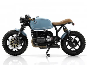 Cafe Racer R100 Motorcycle 3D Model