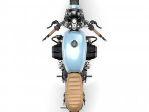 Cafe Racer R100 Motorcycle 3D Model