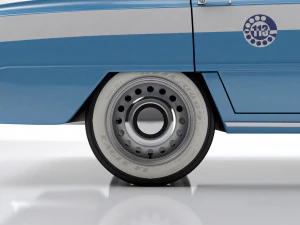 Alfa Romeo Giulia Nuova Super 1600 Polizia 1967 3D Model