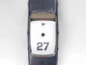 Alfa Romeo Giulia Nuova Super 1600 Carabinieri 1967 3D Model