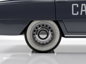 Alfa Romeo Giulia Nuova Super 1600 Carabinieri 1967 Model 3D