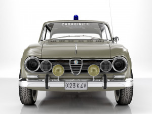 Alfa Romeo Giulia Super 1600 Carabinieri 1962 Modelo 3D
