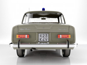 Alfa Romeo Giulia Super 1600 Carabinieri 1962 Modelo 3D