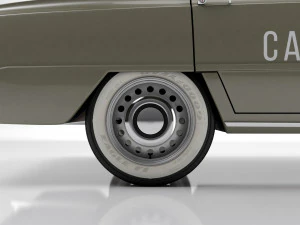 Alfa Romeo Giulia Super 1600 Carabinieri 1962 3D Model