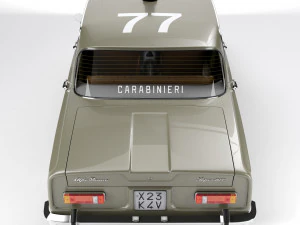 Alfa Romeo Giulia Super 1600 Carabinieri 1962 3D Model