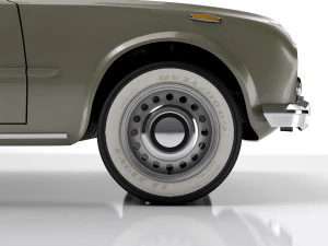 Alfa Romeo Giulia Super 1600 Carabinieri 1962 3D Model