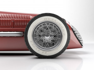 Ferrari F1 125 1950 3D Модель