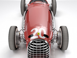 Ferrari F1 125 1950 3D Модель