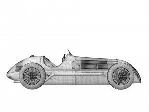 Ferrari F1 125 1950 3D Модель