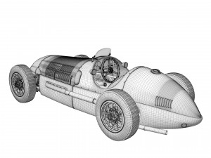 Ferrari F1 125 1950 3D Модель